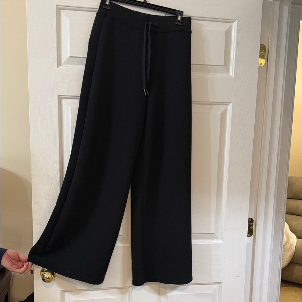 SPANX Black Wide Leg Pants